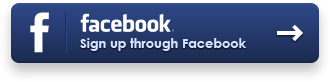 Signup with facebook
